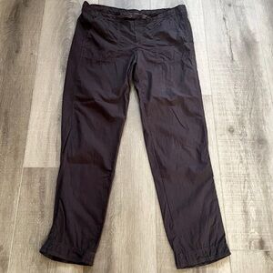 J Crew Pants Women SZ 12 Brown City Fit Chino Twill Roll Up Hike Preppy 38X31.5”